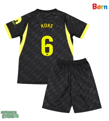 Atletico Madrid Koke #6 Replika Babytøj Udebanesæt Børn 2026-27 Kortærmet (+ Korte bukser)